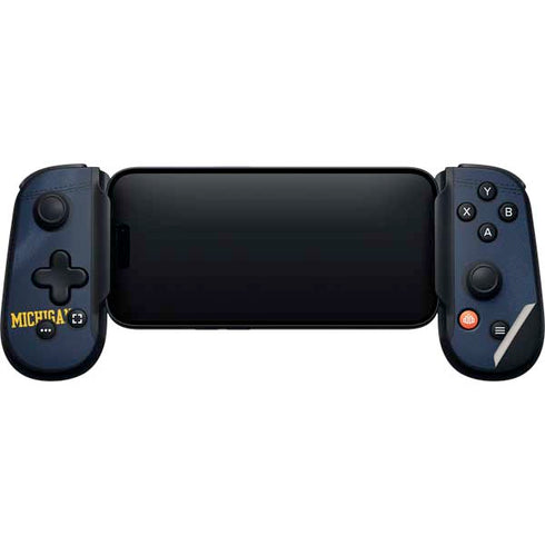University of Michigan Blue Jersey Backbone One for iPhone Game Controller Skin